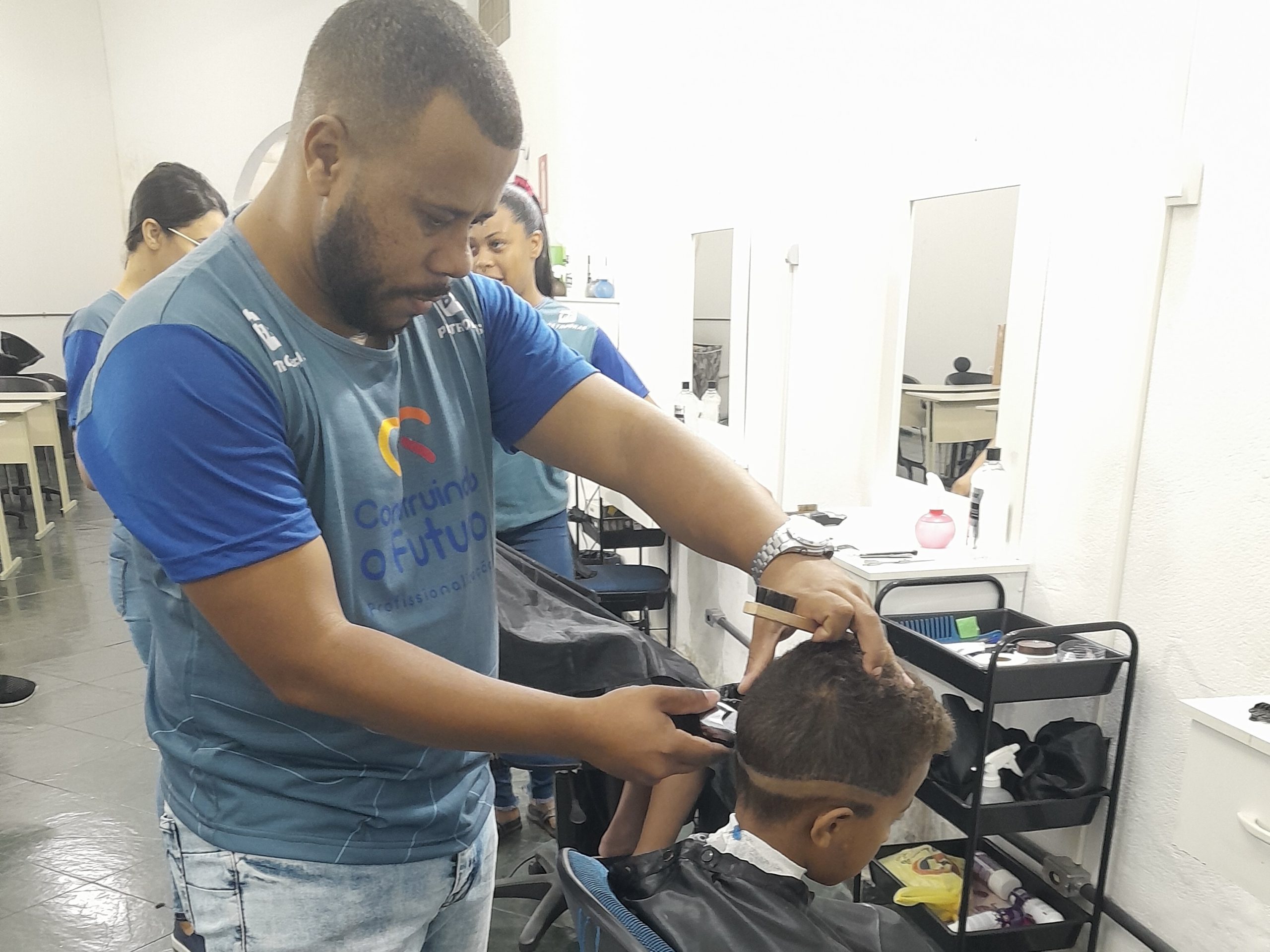 Barber shops are no longer just for haircuts